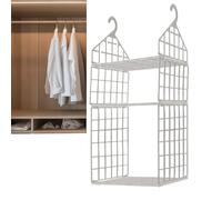 Organisateur de garde-robe | Organiseur de l'étagère à vêtements - Organisateur de rangement pour jeans, chemises, pantalons, sous-vêtements, soutien-gorge Sundies avec un instantané pour un montage