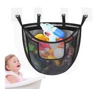 Organisateur De Jouets De Bain | Organisateur en Maille pour Jouets de Baignoire | Panier Grand Volume Pour Salle De Bain Douche Bébé Enfant Maison Dortoir Placard Séjour Piscine