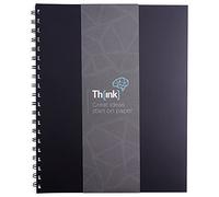 Organisateur de journal de balle de livre de grille de points A4+, bloc-notes en pointillé relié en spirale, par Th [Ink]