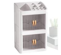 Organisateur De La Boîte De Maquillage - Rack De Stockage Cosmétique | Affichage Des Soins De La Peau | Cas De Maquillage Multifonction | Organisateur Cosmétique Pliant Pour Les Maquillages Et Les Fou