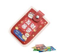 Organisateur De La Carte De Retire | Blocking Credit Card Porte-cartes, Portefeuille Mince Mince Multi-emplacements Avec Fermeture À Pression, Caisse De Poche Credit Carrrd Pour Femmes Hommes Ext