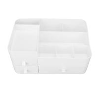 Organisateur de la Peau Organisateur Multi-Couches étanche Lavable 8 Compartiments 3 tiroirs Grands organisateurs de comptoir cosmétiques