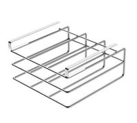 Organisateur de la planche à découper, sous support de planche à découper armoire Métal-carte de découpe Organisateur de l'organisateur Économie sous le porte-panneaux de coupe de plateau Heavy Duty