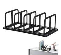 Organisateur De Livre De Bureau - Rack De Fichiers Amovible, Porte-livre Stable | Stand De Rangement Avec Construction Robuste Qui Prend En Charge Les Livres Et Les Matériaux, Parfait Pour L'organisat