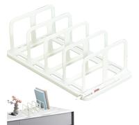 Organisateur De Livre De Bureau - Rack De Fichiers Amovible, Porte-livre Stable | Stand De Rangement Avec Construction Robuste Qui Prend En Charge Les Livres Et Les Matériaux, Parfait Pour L'organisat