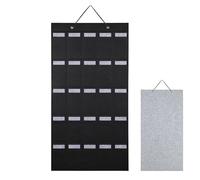 Organisateur de lunettes de mural - Porte-lunettes en feutre avec plusieurs poches | Support présentoir économiseur d'espace pour salon, chambre, étude, résidence étudiante