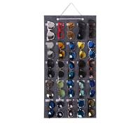Organisateur de lunettes de soleil murales - Stockage en feutre pour lunettes, suspendu derrière la porte | Organisateur de support de lumière pour chambre à coucher, appartement, bureau, bureau ou