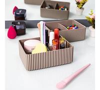 Organisateur de maquillage de base en vison