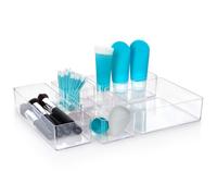 Organisateur - Transparent - Plastique - 6 Compartiments