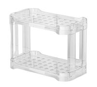 Organisateur De Maquillage Et Toilette,Organisateur Cosmétique À 2 Niveaux - Étagère Cosmétique,Pour Chambre De Toilette Salon Dortoir Femmes Amateurs De Beauté Professionnels Engagés Brides Routines