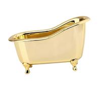 Organisateur de Maquillage Mini de Baignoire Abs Doré