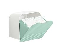 Organisateur de Maquillage Mural - Solution de Rangement pour cosmétiques, étagère pour Organisateur de Maquillage | Organisateur Mural à Rabat avec Double Grille et Couvercle Anti-poussière, Support