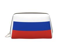 Organisateur de maquillage portable pour femme avec drapeau russe, doré, Taille unique, Trousse de toilette