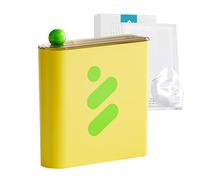 Organisateur de Maquillage pour Coiffeuse - Boîte de Rangement pour Masques Visage - Boîte de Rangement Cosmétique avec Couvercle pour Pinceaux, Aliments et Frigo