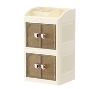 Organisateur de maquillage pour le stockage des étages cosmétiques-3 avec protection contre la poussière, élégante coiffeuse organisateur pour parfum, cosmétiques et accessoires | Assistant réglementa