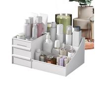 Organisateur de Maquillage Rangement Bijoux Cosmétiques | Rangement Cosmétique Bureau pour Plan de Toilette Salle de Bain Bureau Femme Parfum et Soins Visage