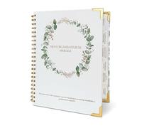 Organisateur de Mariage Complet - Carnet Wedding Planner avec Checklist, Budget, Agenda & Calendrier Compte à Rebours | Livre de Mariage & Cadeau Future Mariée