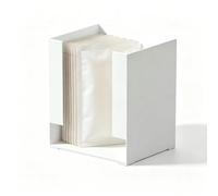 Organisateur de Masque Facial,Boîte de Rangement en Papier pour Masque Maquillage en Plastique,Boîte Rangement de Bureau Ultra Grande Capacité pour Couches Instantanément Nouilles (Petit (5,9 pouces))