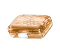 Organisateur de médicaments adapté aux voyages - Pour 7 jours - Avec design divisé - Pour les patients âgés et chroniques - Résistant à l'humidité