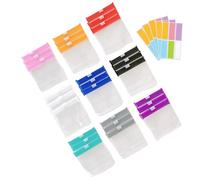 Organisateur de médicaments anti-fuite avec fermeture éclair, marqueurs à code couleur, solution peu encombrante pour le rangement des objets, poches d'organisation de médicaments étanches
