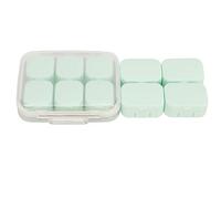 Organisateur de médicaments, étui à médicaments quotidien portable, 10 pièces, pilulier hebdomadaire avec boîte de rangement pour vitamines, capsules d'huile de poisson, (Verte)