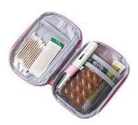 Organisateur de médicaments, sac de médicament portable | Organisateur de médecine de voyage,Sac à pilules pour bouteilles, sac à pilules mignon avec fermeture à glissière lisse pour la chasse, la