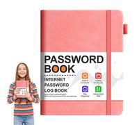 Organisateur de mot de passe Book Site Web Login Notebook Compte de mot de passe Keeper Mot de passe alphabétique Journal Secure Login Tracker Personal Mot de passe Livre Poche Taille Mot de passe