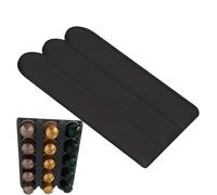 Organisateur de mur de pod à café - Rack de silicone à sauvegarde de l'espace, station de comptoir de boissons | Gadget de cuisine pour ménage, commercial, bureau, réfrigérateur, café, bar, restaurant