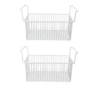 Organisateur de Paniers de Congélateur, Séparateur de Rangement en Fil Métallique avec Poignées pour Congélateur, étagères, Placards, Salles de Bains (#14)