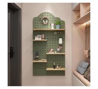 Organisateur de panneau perforé en bois - Solution de rangement polyvalente pour le bureau à domicile, la cuisine, le garage et la salle d'artisanat