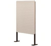 Organisateur de panneau perforé en métal - Solution de rangement murale pour la maison, le bureau et la salle d'artisanat - Facile à installer 20 x 40 cm - Système d'affichage et de rangement