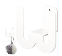 Organisateur de pantoufles murales, porte-pantoufles, support mural, porte-chaussures, cintre | Crochets de rangement muraux sans perforation pour couloir, salon, foyer, salle de bain