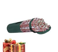 Organisateur de papier cadeau, organiseur de papier cadeau - Sac de rangement en papier cadeau transparent, conteneur de papier cadeau, récipient de rangement d