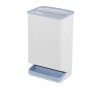 Organisateur de parapluies - Élégant accessoire décoratif pour étagère de présentation - 6 parapluies avec bac d'égouttement en métal amovible - Support de tube intérieur pour bureau - 25,4 x 17,9 x