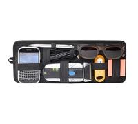 Organisateur de pare-soleil de camion - Organisateur multi-compartiments Montage facile, pare-soleil porte-lunettes de soleil pour voiture | Pour cartes permis de conduire stylo clé casque trajets
