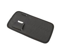 Organisateur de Pare-Soleil Pochette de Rangement pour CD Support de Cartes et Porte-Stylo en Cuir PU Résistant pour Maintenir L'Intérieur du Véhicule, Noir
