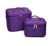 Organisateur De Parfum 1 paquet organisateur de maquillage Kit de maquillage organisateur de voyage sacs à cosmétiques femmes voyage grande capacité organisateur étui valise Organisateur De Bureau(D,M