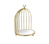 Organisateur De Parfum Creative Metal Birdcage Desktop Skin Care Product Storage Affiche de Rangement adapté à la Coiffeuse comptoir de Salle de Bain Organisateur De Bureau