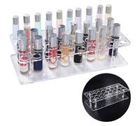 Organisateur De Parfum Roller Ball | Support De Stockage De Parfum en Acrylique Transparent À 36 Grilles avec 16 Grands Trous Et 20 Petits Trous,pour Salle De Bain, Vanité De Chambre À Coucher