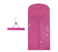 Organisateur de perruque, support pour extensions de cheveux | Rangement de perruques pour postiches, sac de rangement pour extensions de cheveux avec cintre, sac de perruque anti-poussière pa