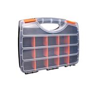 Organisateur De Petites Pièces | Boîte D'assortiment De Vis Portable | Mallette De Rangement Pour Pièces Et Matériel En PVC | Boîte À Outils Avec Séparateurs Amovibles À Plusieurs Compartiments Pour