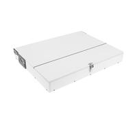 Organisateur de Pièces de Maquette en PVC Blanc à Compartiments Multiples