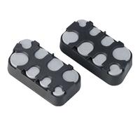 Organisateur de pièces - INFACTORY - Lot de 2 - Noir - Pratique