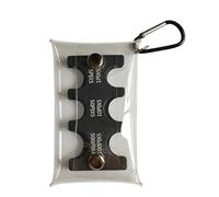 Organisateur de pièces Japonais | Trieur de pièces Japonais | Porte-Monnaie Portable avec 6 Fentes pour Voyages extérieurs Shopping Exposition, Noir, Consulte la descripción, Voir