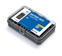 Organisateur de Piles Couvercle Transparent 115 Emplacements GreenBlue GB189