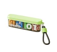 Organisateur de pilules hebdomadaire - Porte-comprimés portable, boîte à médicaments de | Conteneur multivitamines transparent pour la gestion des médicaments quotidiens, séparateur de petites