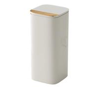 Organisateur De Pinceaux De Maquillage Pour Vanité - Support Cosmétique À Levage Automatique, Conception De Stockage Anti-poussière À Quatre Grilles, Style De Couvercle Transparent | Organisateur D'ou