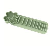 Organisateur de pinceaux maquillage 2 pièces, résistant aux rayures-pour vanité, salle bain, Salon Pour Pinceaux De Maquillage(Green)