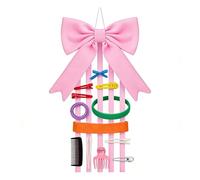 Organisateur de pinces à cheveux - Support mural en forme de pinces pour | rangement pour filles, garde-robe, chambre à coucher