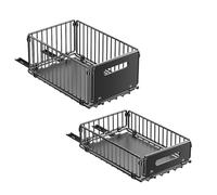 Organisateur de placard extensible pour tiroirs de cuisine | Étagère à épices 2 pièces | Ensemble d'organisateurs d'armoires de cuisine extensibles pliables | Convient pour camping-car, maison